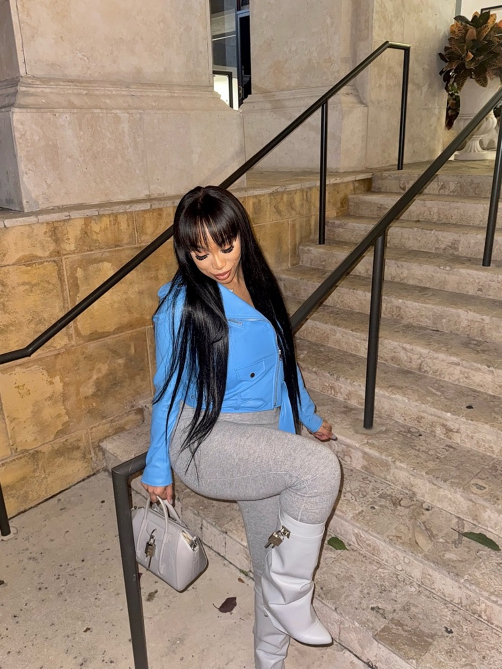 Zara FAUX LEATHER JACKET Size XS